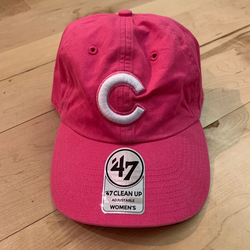 NWT Pink Cubs MLB Baseball Hat